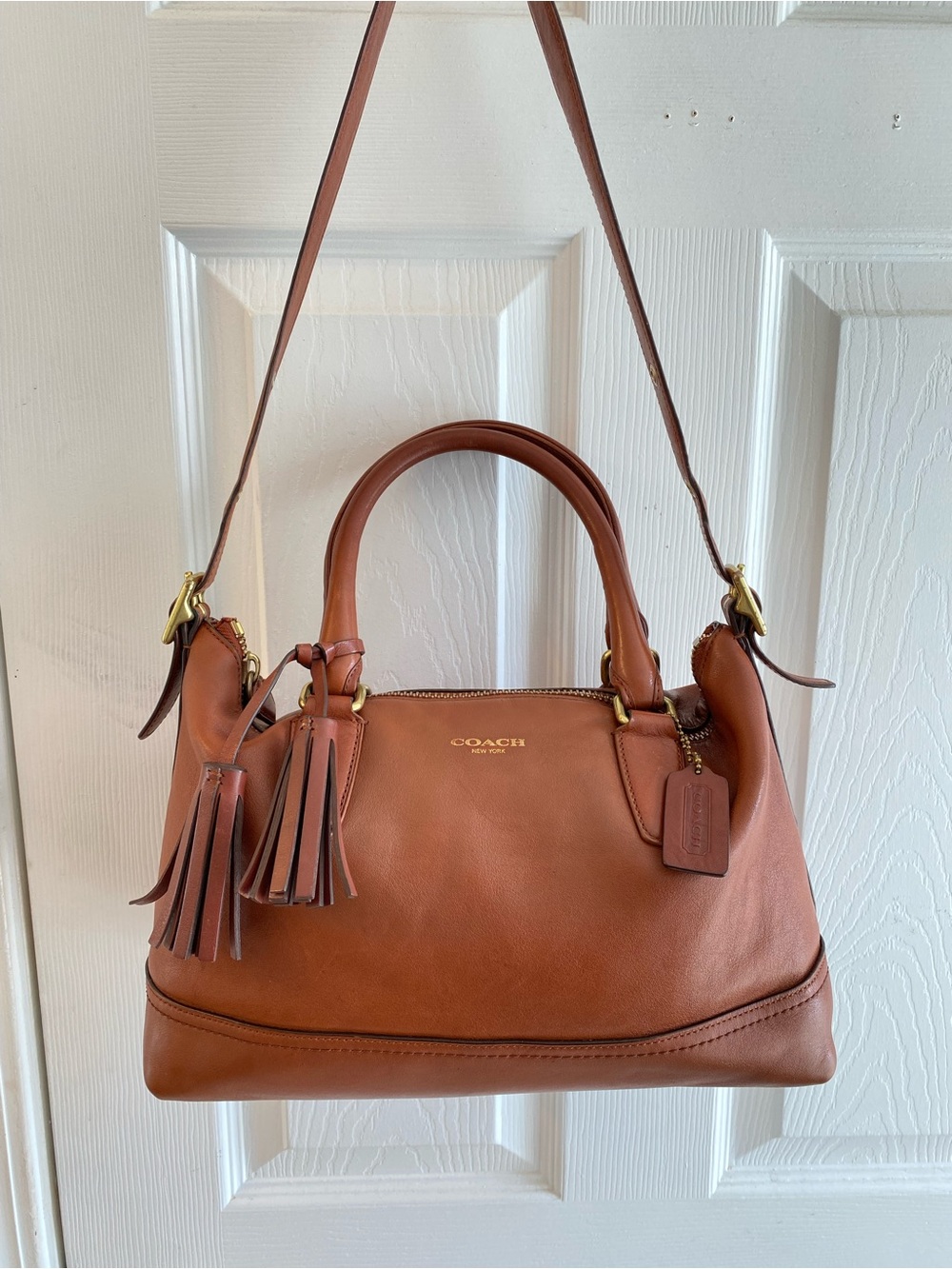 Vintage Coach Legacy Candace Carryall Coach-21132 Good Condition clean interior - Picture 15 of 15